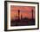 View across St. Marks Square Towards San Giorgio Maggiore at Sunrise, Venice, Veneto, Italy-Lee Frost-Framed Photographic Print