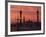 View across St. Marks Square Towards San Giorgio Maggiore at Sunrise, Venice, Veneto, Italy-Lee Frost-Framed Photographic Print