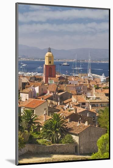 View across St.-Tropez from Citadelle-Jon Hicks-Mounted Photographic Print