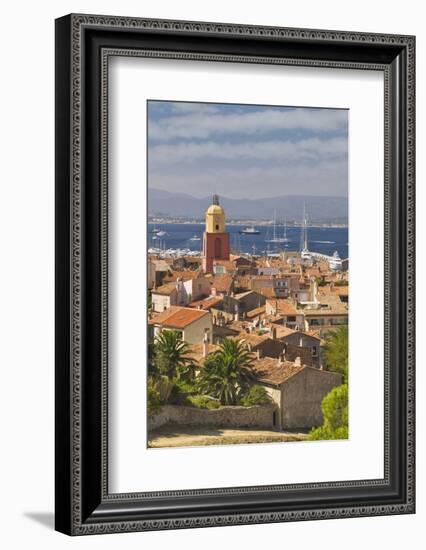 View across St.-Tropez from Citadelle-Jon Hicks-Framed Photographic Print