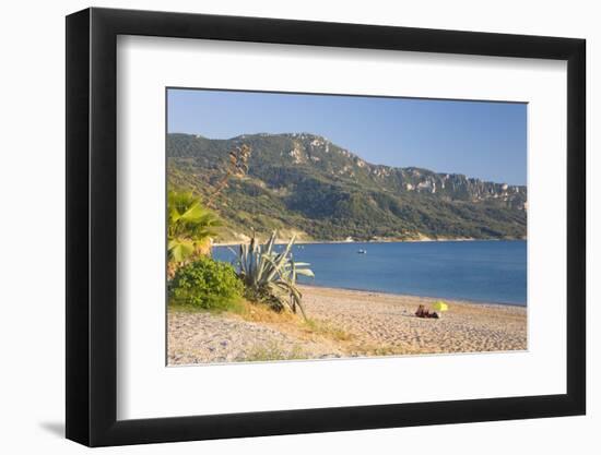 View across the Bay to Wooded Hillside-Ruth Tomlinson-Framed Photographic Print