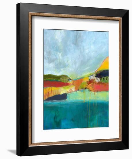 View across the Bay-Jan Weiss-Framed Art Print