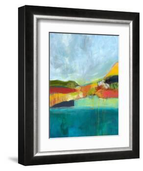 View across the Bay-Jan Weiss-Framed Art Print