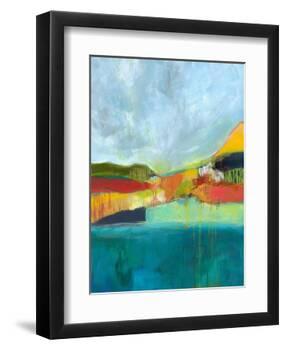 View across the Bay-Jan Weiss-Framed Art Print