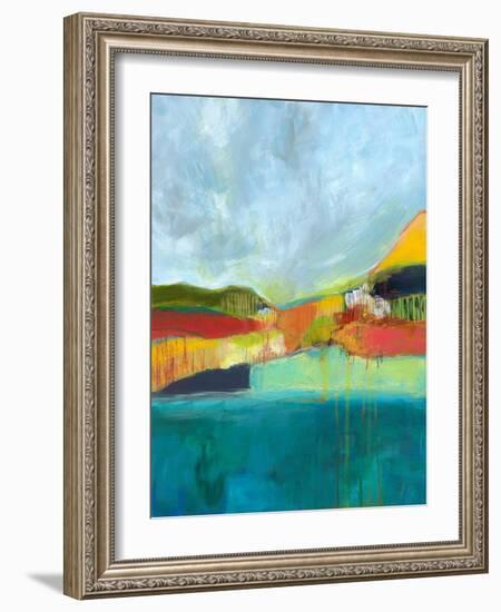 View across the Bay-Jan Weiss-Framed Art Print