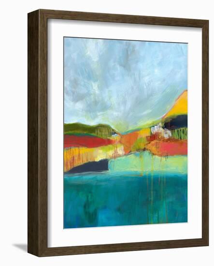 View across the Bay-Jan Weiss-Framed Art Print