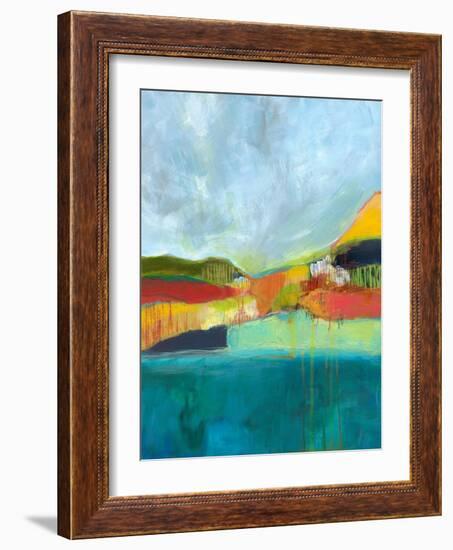 View across the Bay-Jan Weiss-Framed Art Print