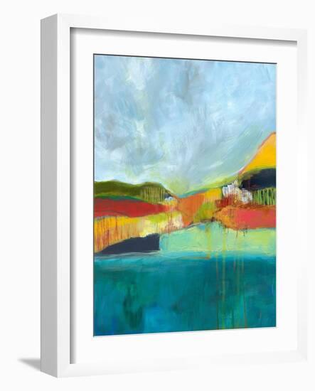 View across the Bay-Jan Weiss-Framed Art Print