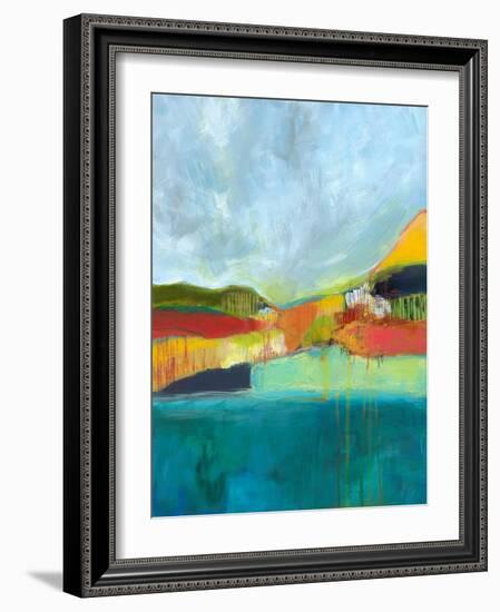 View across the Bay-Jan Weiss-Framed Art Print