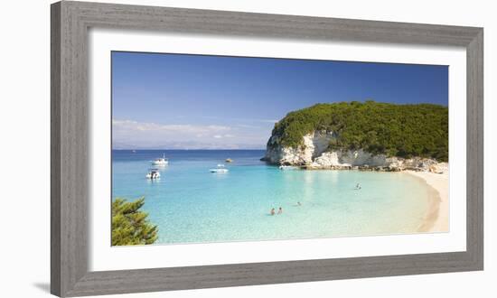View across the Clear Turquoise Waters of Vrika Bay-Ruth Tomlinson-Framed Photographic Print