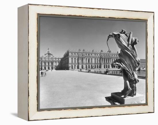 View across the Grounds of the Versailles, Where the Royalty Resides-Hans Wild-Framed Premier Image Canvas