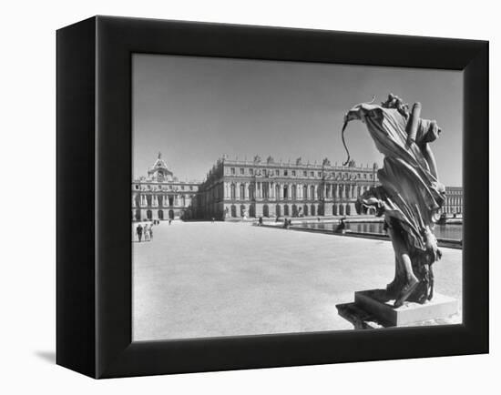 View across the Grounds of the Versailles, Where the Royalty Resides-Hans Wild-Framed Premier Image Canvas