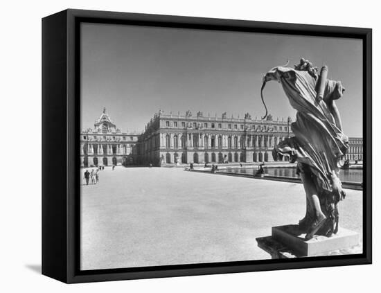 View across the Grounds of the Versailles, Where the Royalty Resides-Hans Wild-Framed Premier Image Canvas