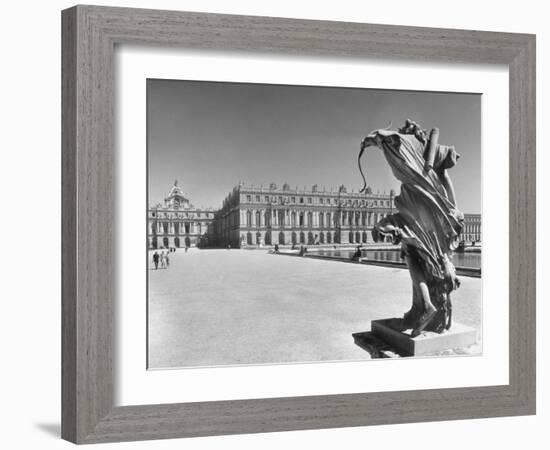 View across the Grounds of the Versailles, Where the Royalty Resides-Hans Wild-Framed Photographic Print