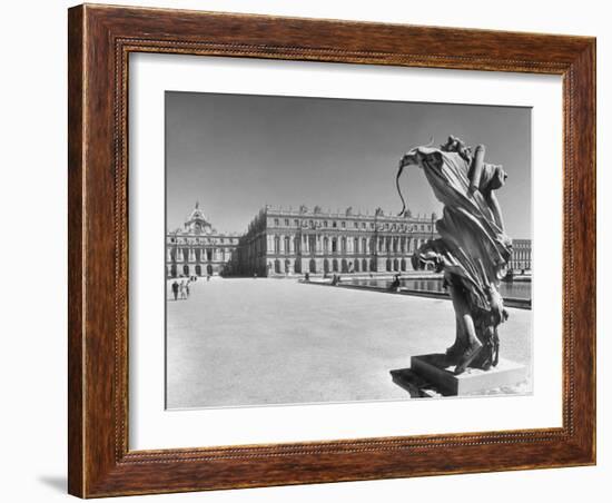 View across the Grounds of the Versailles, Where the Royalty Resides-Hans Wild-Framed Photographic Print