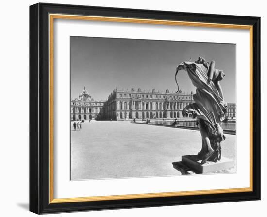 View across the Grounds of the Versailles, Where the Royalty Resides-Hans Wild-Framed Photographic Print