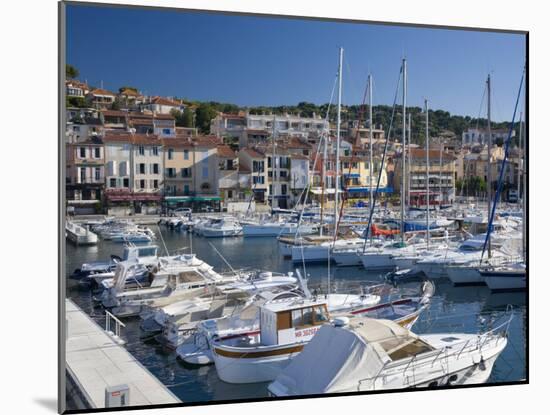 View across the Harbour, Cassis, Bouches-Du-Rhone, Provence, Cote D'Azur, France, Europe-Ruth Tomlinson-Mounted Photographic Print