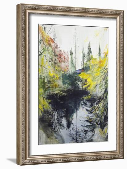 View across the Pond II, 2015-Calum McClure-Framed Giclee Print