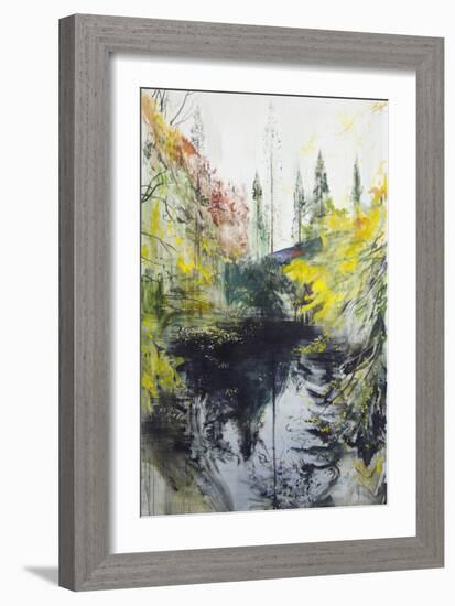 View across the Pond II, 2015-Calum McClure-Framed Giclee Print