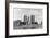 View across the Thames at Battersea. 21st August 1971-Staff-Framed Photographic Print