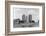 View across the Thames at Battersea. 21st August 1971-Staff-Framed Photographic Print