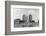 View across the Thames at Battersea. 21st August 1971-Staff-Framed Photographic Print