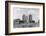 View across the Thames at Battersea. 21st August 1971-Staff-Framed Photographic Print