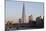 View across the Thames of the Shard, London Bridge Tower, Se1, London-Julian Castle-Mounted Photo