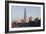 View across the Thames of the Shard, London Bridge Tower, Se1, London-Julian Castle-Framed Photo