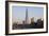 View across the Thames of the Shard, London Bridge Tower, Se1, London-Julian Castle-Framed Photo