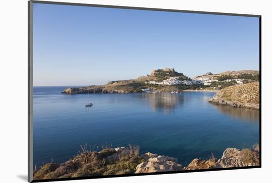 View across the Tranquil Waters of Lindos Bay, South Aegean-Ruth Tomlinson-Mounted Photographic Print
