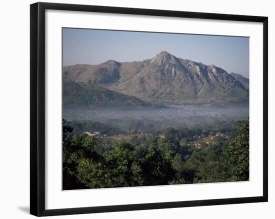 View Across the Zomba Plateau, Malawi, Africa-David Poole-Framed Photographic Print