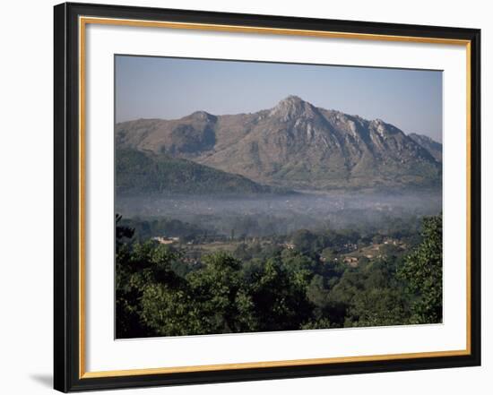 View Across the Zomba Plateau, Malawi, Africa-David Poole-Framed Photographic Print
