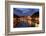 View across Tiber River towards St. Peter's Basilica, Rome, Lazio, Italy, Europe-Hans-Peter Merten-Framed Photographic Print