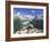 View Across Valley to the Mer De Glace and Mountains, La Flegere, Chamonix, French Alps, France-Ruth Tomlinson-Framed Photographic Print