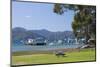 View across Waikawa Bay, an arm of Queen Charlotte Sound (Marlborough Sounds), Waikawa, near Picton-Ruth Tomlinson-Mounted Photographic Print