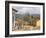 View Along Old Street Against Backdrop of Cloud-Covered Hills After Heavy Rainfall, Trinidad, Cuba-Lee Frost-Framed Photographic Print