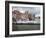 View Along River Motlawa Showing Harbour and Old Hanseatic Architecture, Gdansk, Pomerania, Poland-Adina Tovy-Framed Photographic Print