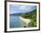 View Along the Coast, Nazri's Beach and Rainforest, Air Batang Bay, Pahang, Malaysia-Jack Jackson-Framed Photographic Print