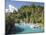 View along the Hokitika River, Hokitika Gorge, Kowhitirangi, near Hokitika, Westland district, West-Ruth Tomlinson-Mounted Photographic Print