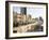 View Along the Malecon, People Sitting on the Seawall Enjoying the Evening Sunshine, Havana, Cuba-Lee Frost-Framed Photographic Print