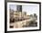 View Along the Malecon, People Sitting on the Seawall Enjoying the Evening Sunshine, Havana, Cuba-Lee Frost-Framed Photographic Print