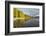 View along the shore of tranquil Lake Wanaka, autumn, Roys Bay, Wanaka, Queenstown-Lakes district, -Ruth Tomlinson-Framed Photographic Print