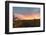 View at Breitenbrunn, Wine Fields, at Sundown, Austria-Volker Preusser-Framed Photographic Print