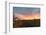 View at Breitenbrunn, Wine Fields, at Sundown, Austria-Volker Preusser-Framed Photographic Print