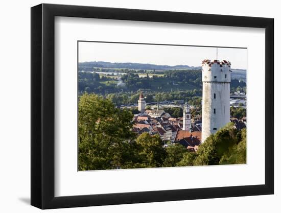 View at Flour Pouch and the Old Town of Ravensburg, Baden-Wurttemberg, Germany-Ernst Wrba-Framed Photographic Print