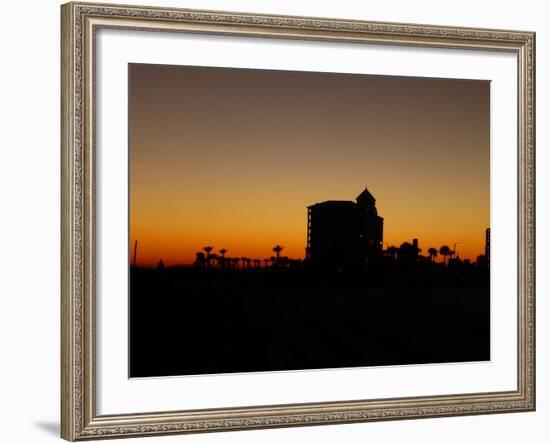 View at Pensacola Beach, Florida. November 2014.-NicholasGeraldinePhotos-Framed Photographic Print