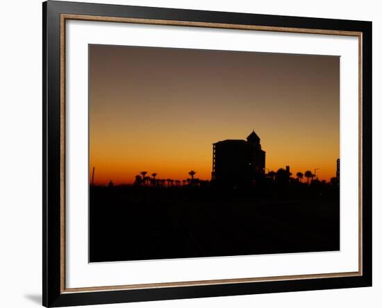 View at Pensacola Beach, Florida. November 2014.-NicholasGeraldinePhotos-Framed Photographic Print