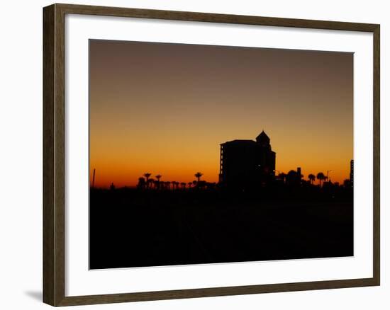 View at Pensacola Beach, Florida. November 2014.-NicholasGeraldinePhotos-Framed Photographic Print