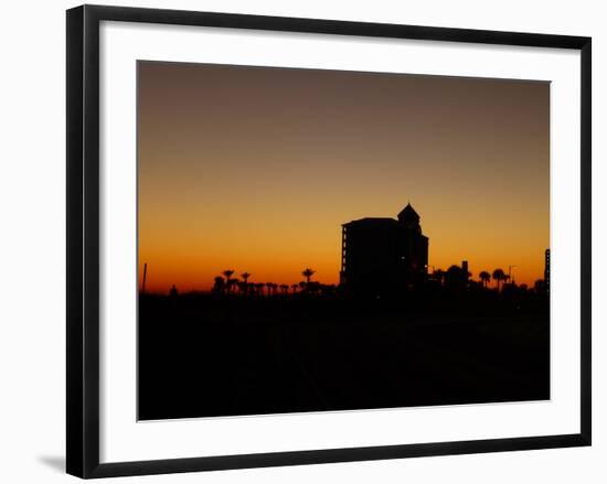 View at Pensacola Beach, Florida. November 2014.-NicholasGeraldinePhotos-Framed Photographic Print